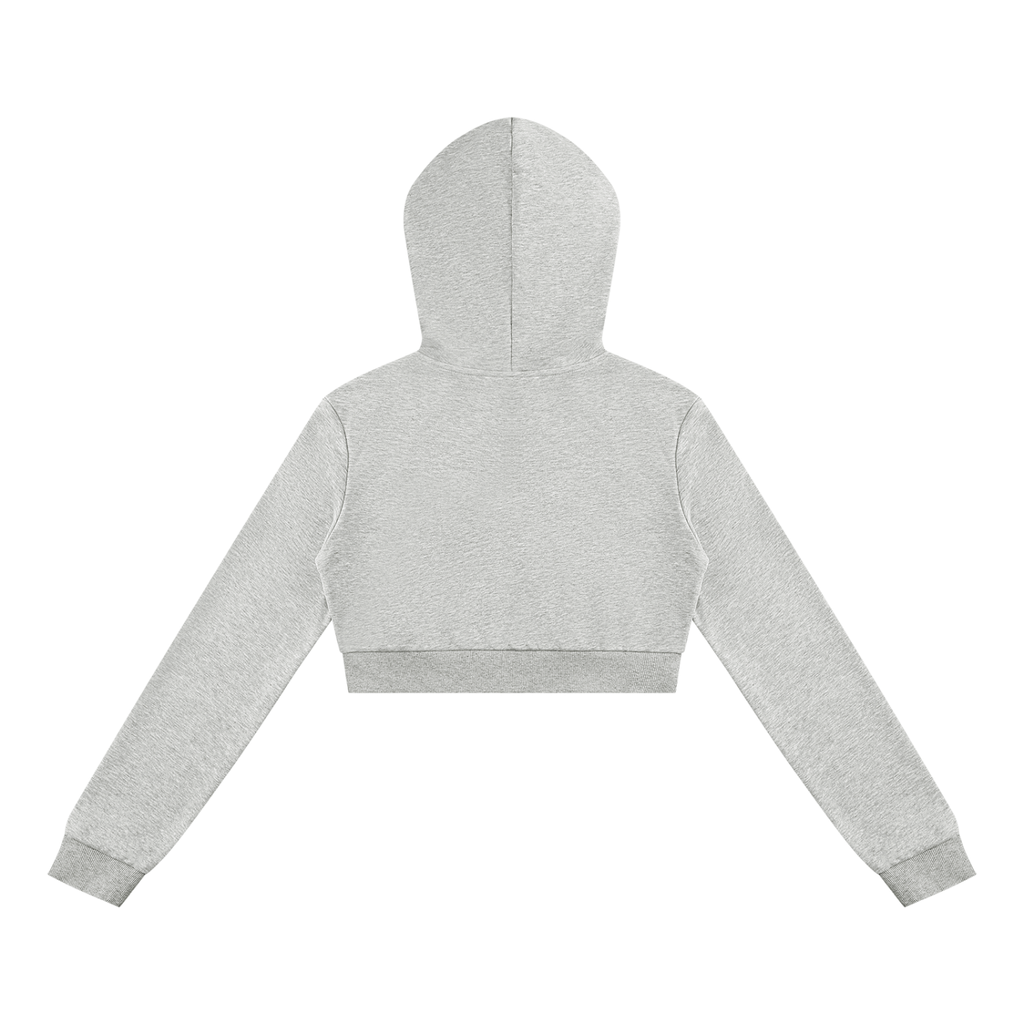 Women's Cropped Full Zip Hoodie – Maxing Apparel