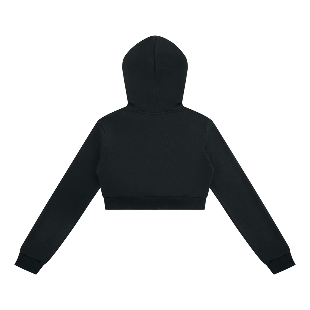 Women's Cropped Full Zip Hoodie – Maxing Apparel